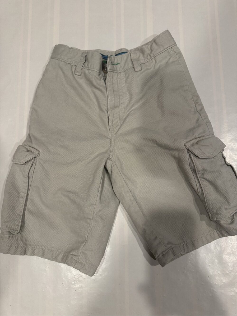 Boys’ Nautica Cargo Shorts – Khaki Beige – 7